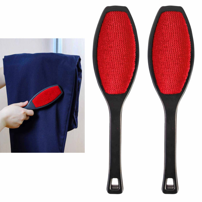 AllTopBargains 2 PC Magic Lint Brush Double Sided Fabric Fuzz Shaver Clothes Pet Hair Remover