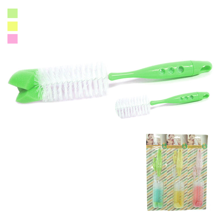 Bottle Brush Sponge Scrub Cup Glass Washing Cleaning Bottle Cleaner Tool Kitchen