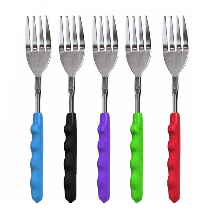 4 PC Telescopic Fork Extendible Campfire Marshmallow Roast Sticks Hot Dog Dinner