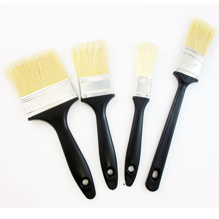 7 Pc Professional Brush Roller Paint Pan Liner Tray Coating Painting Art Kit Set