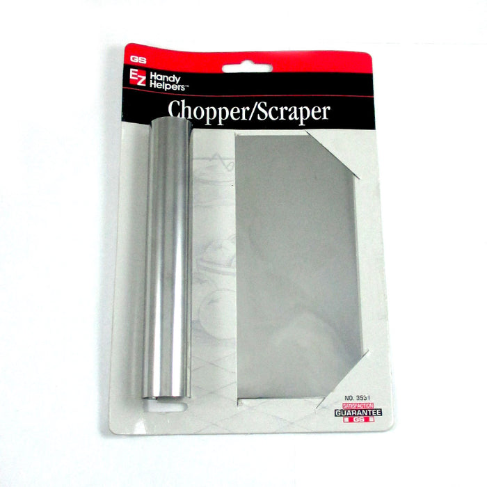 6" Stainless Steel Chopper Dough Scraper Cutter Pastry Kitchen Blade Cake Tool !