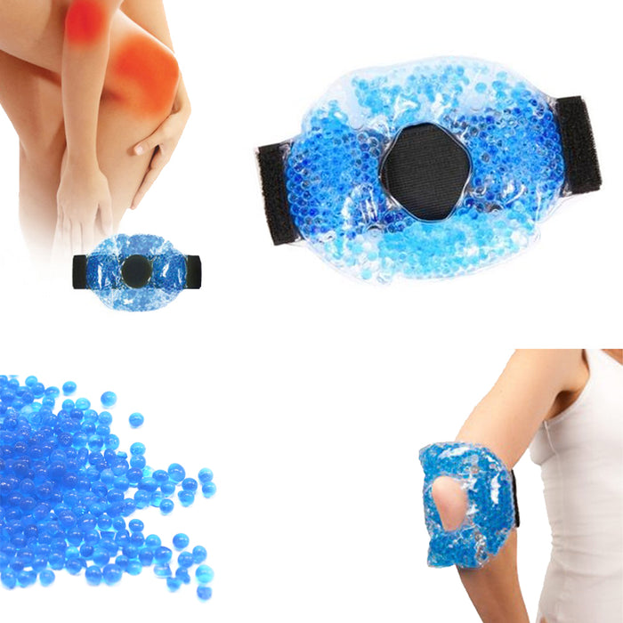 Reusable Hot Cold Gel Ice Pack Heat Therapy First Aid Arm Back Knee Pain Relief