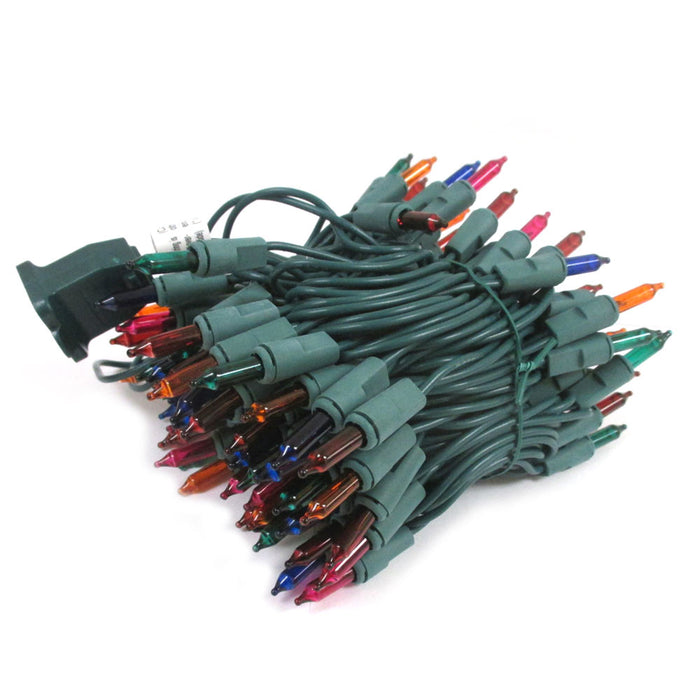 100 Multicolor Christmas Holiday Mini Lights Indoor Outdoor Holiday String Light