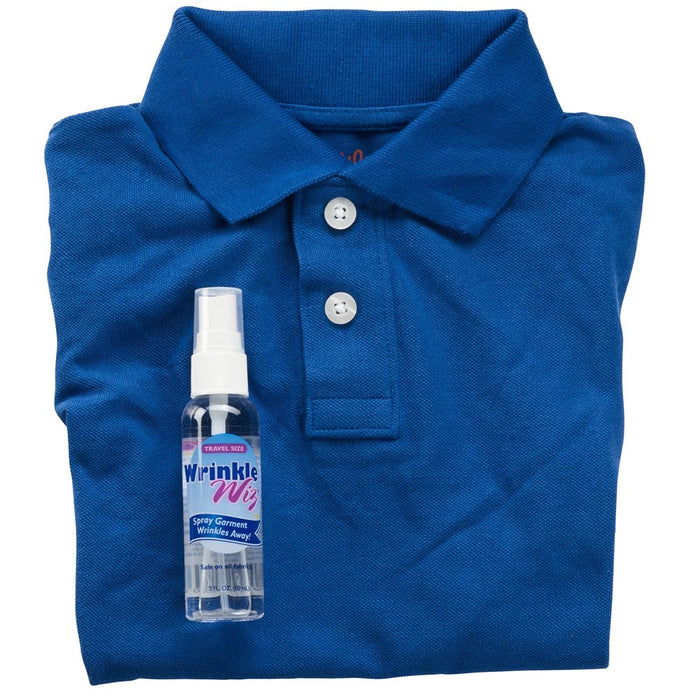 Lewis N Clark Wrinkle Wiz Travel Size Spray Clothing Garment TSA Easy Iron 2 Oz.