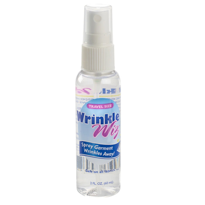 Lewis N Clark Wrinkle Wiz Travel Size Spray Clothing Garment TSA Easy Iron 2 Oz.