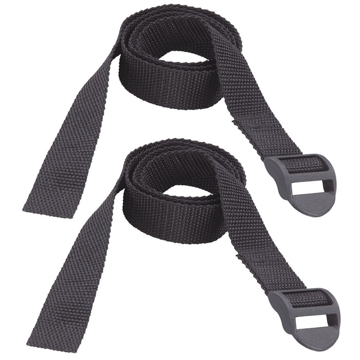 2 Pc Ladder Lock Buckle Strap Ladderlock Buckles Fastener Luggage Bag Straps 4ft