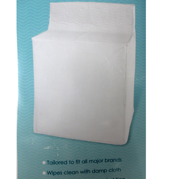 Quilted Fabric Washing Machine Cover Dust Free Appliance Cover Colors 30"x26"x41