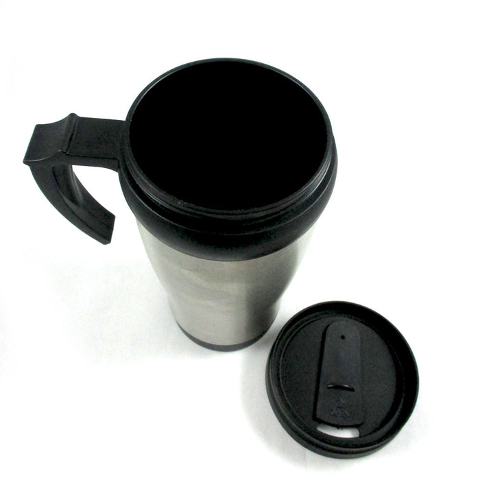 16oz Cup Insulated Coffee Travel Mug Stainless Steel Double Wall