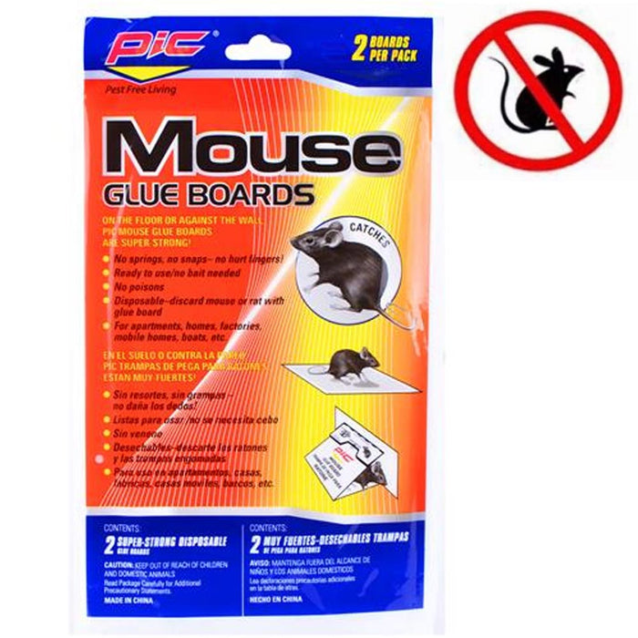 4 Mouse Sticky Boards Glue Traps Disposable Rat Mice Rodent Insect 8" x 5.5"