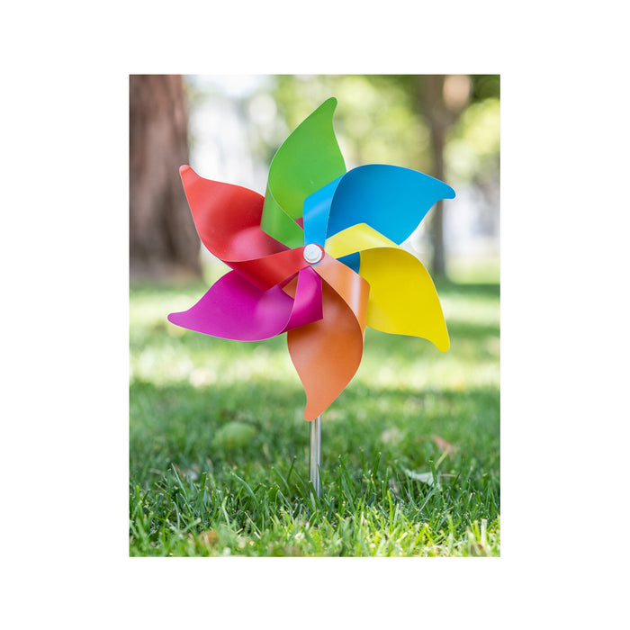 3 Pc Wind Mills Yard Decoration Windmill Flower Spinner Garden Decor Colorful