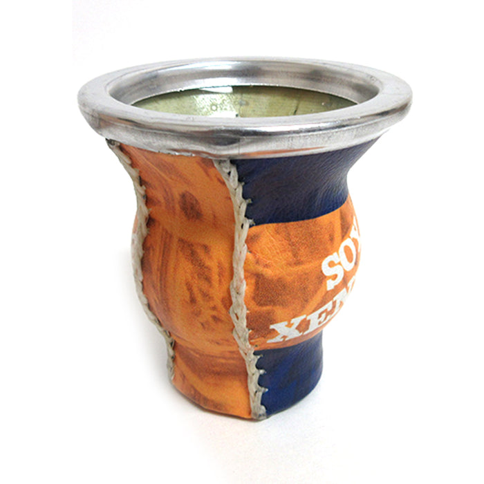 Libertadores Boca Juniors Mate Argentina Gourd fans Bombilla Straw Drink Set 5676 New ships from USA