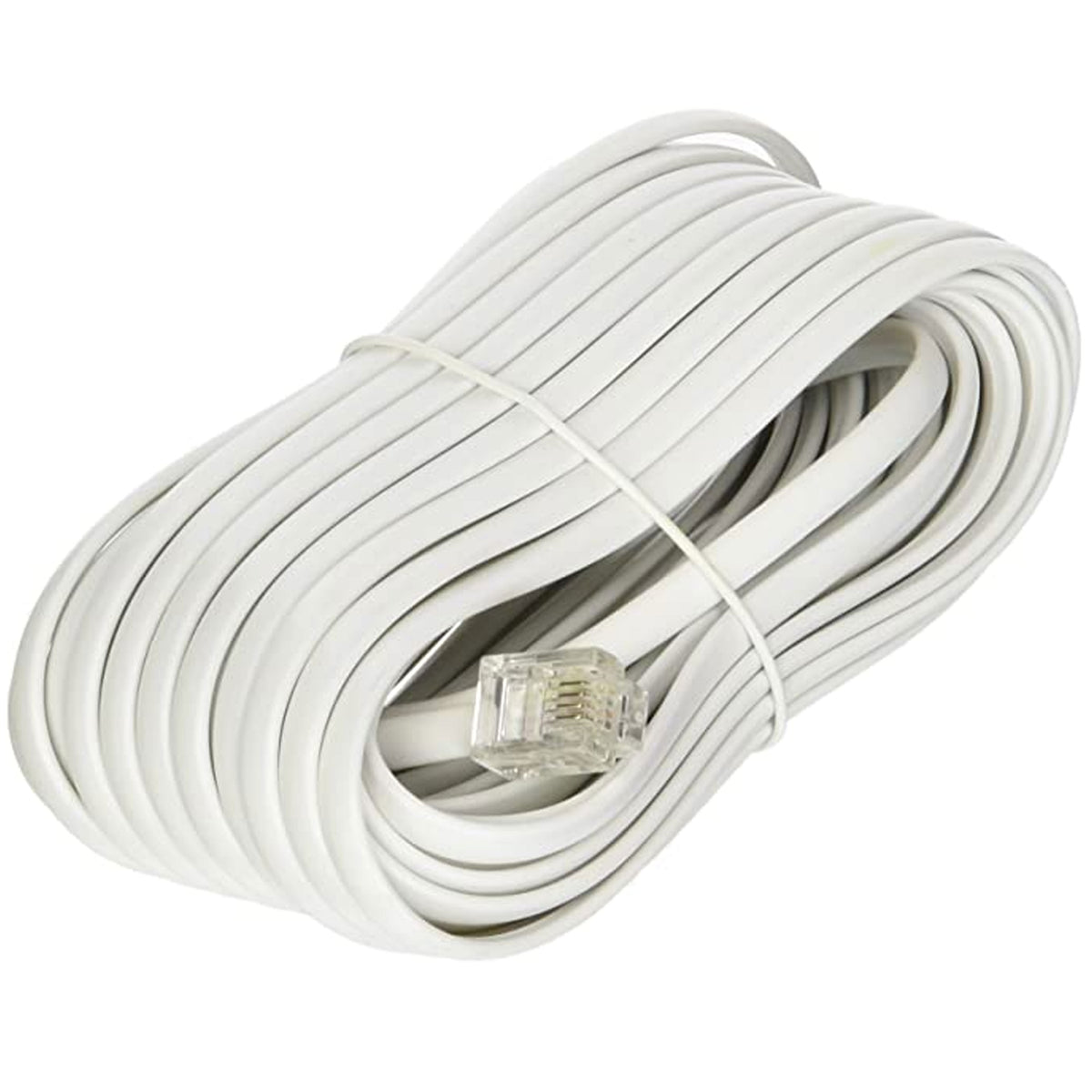3-PACK) 1 Foot Telephone Cable, RJ11 Male to Male 6P4C Phone Line