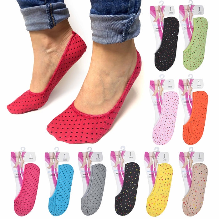12 Pairs No Show Socks Women's Liner Low Cut Boat Flat Shoes Casual One Size Fit