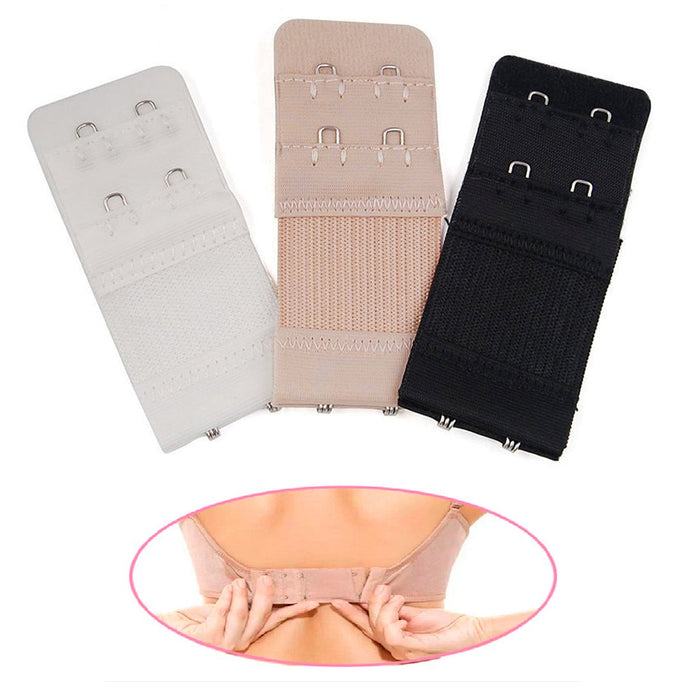 18 Pc Bra Extender Hooks Elastic Underwear Strap Converter Adjustable Backless