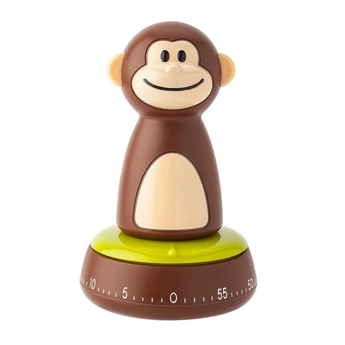 Joie Monkey Kitchen Timer 60 Minute Cook Time Mechanical Count Down Egg Cooking