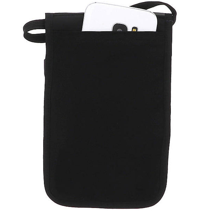 Lewis N Clark Travel Passport Holder Security Neck Stash Pouch Wallet RFID Block