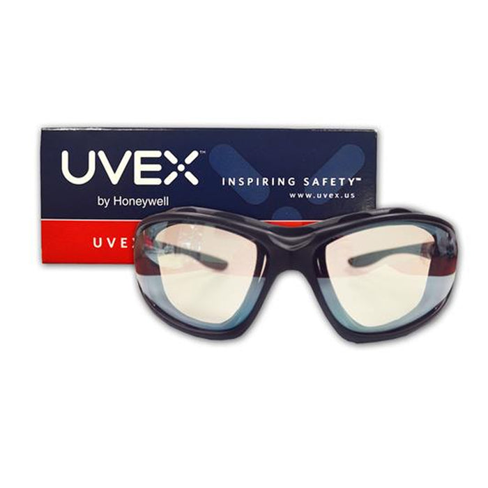 1 Uvex Seismic Sealed Safety Protective Eyewear SCT-Reflect 50 Uvextra Anti-Fog