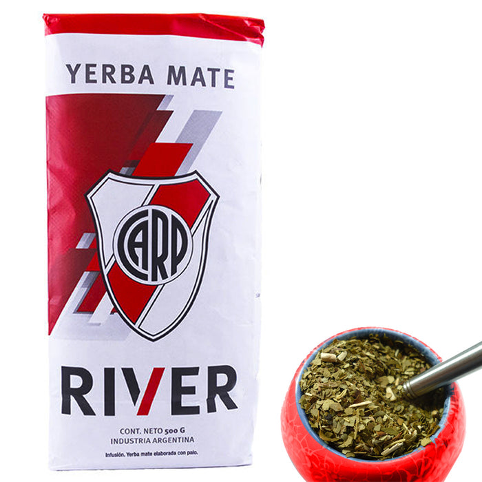 CARP Yerba Mate River Plate With Sticks Palo Herbal Leaf Drink Tea 500gr 1.1Lb
