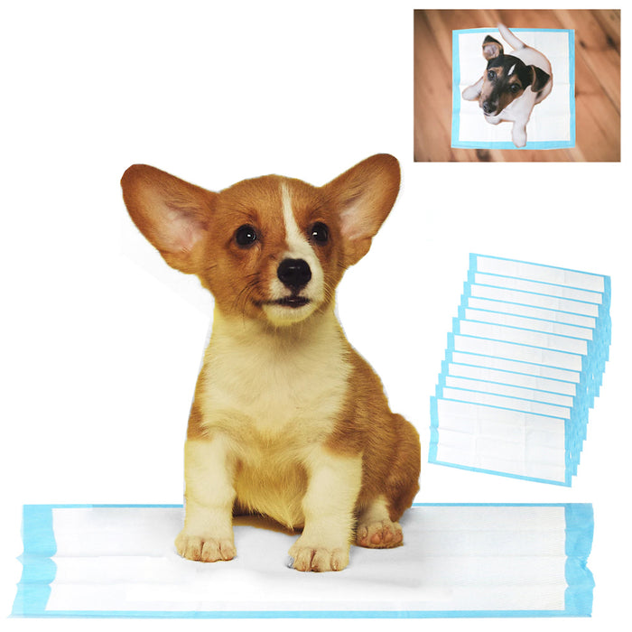 12PC Puppy Training Pads Dog Pet Pee Training Housebreaking Pad Underpads 22.4"