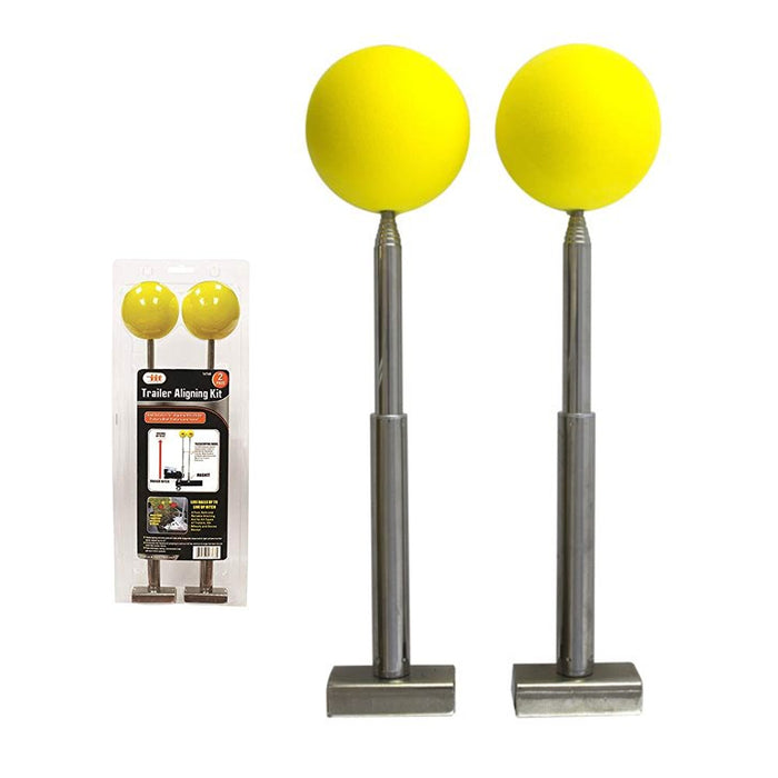MAGNETIC TELESCOPING TRAILER HITCH ALIGNMENT KIT Boat Trailer Utility Balls Rods