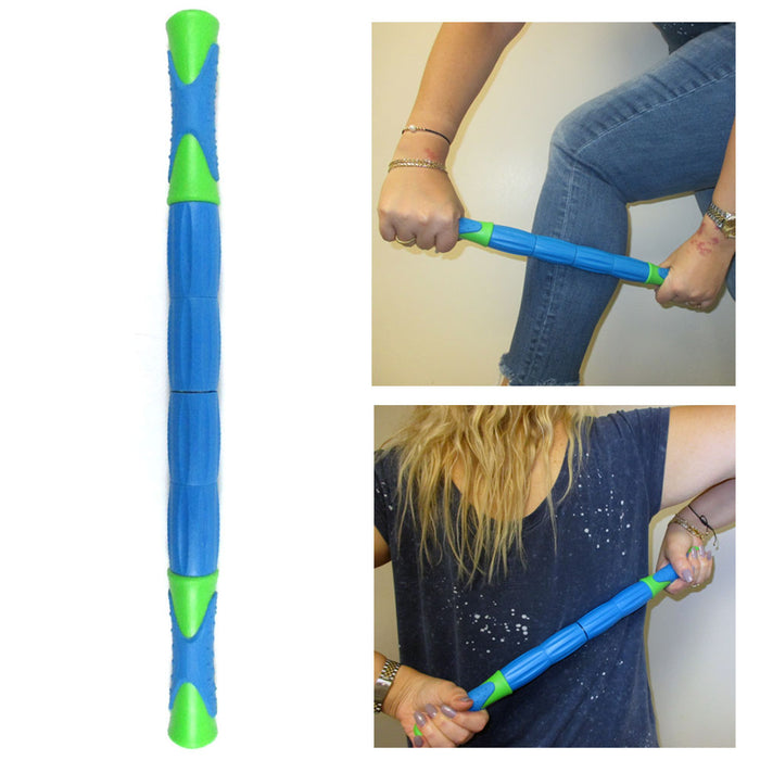 Massage Stick Muscle Roller Fitness Sports Physical Body Therapy Recovery Travel