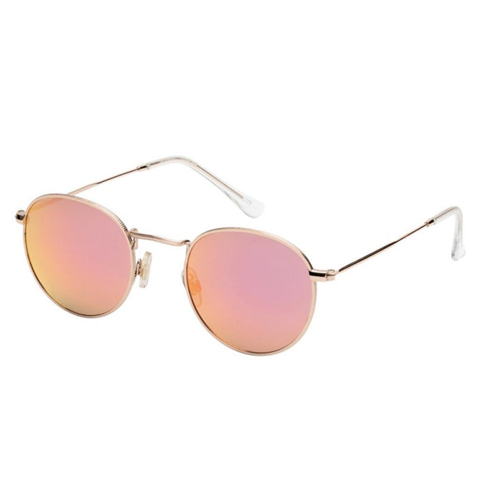 1 Round Sunglasses Metal Retro Vintage Shades Color Hippie Mirror Lens Men Women