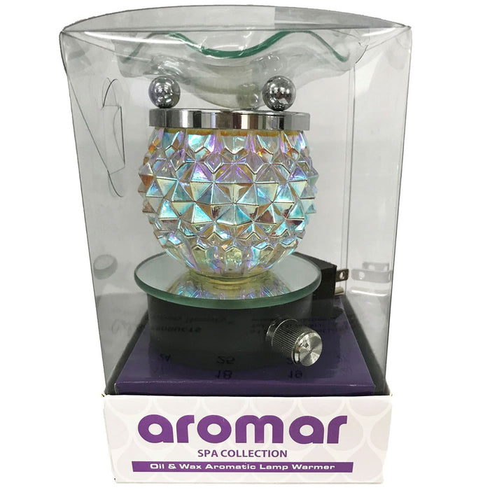 1 Electric Fragrance Oil Lamp Burner Scented Warmer Plug in Air Aroma Therapy