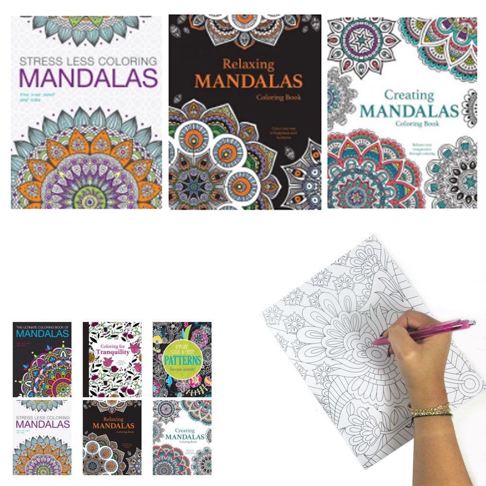 Animals Mandala art adult coloring book: An Adults Coloring Book Animals  Mandala Arts. Fun, Easy, Beautiful and Relaxing Coloring Book. (Paperback)