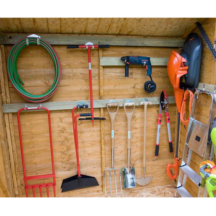 2 Pack Hook Kit Home Garage Workshop Organizer Wall Panel Set Tool Storage Hooks