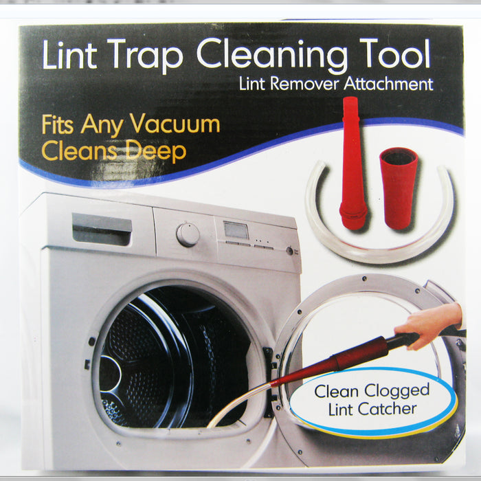 Lint Trap Cleaning Tool Attachments Dryer Vent Removal Deep Vacuum Universal Vac