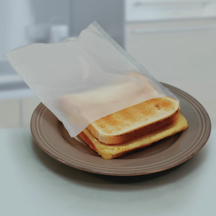 2 PC Non Stick Toaster Bags Reusable Pockets Heat-Resistant Sandwich Bread Toast