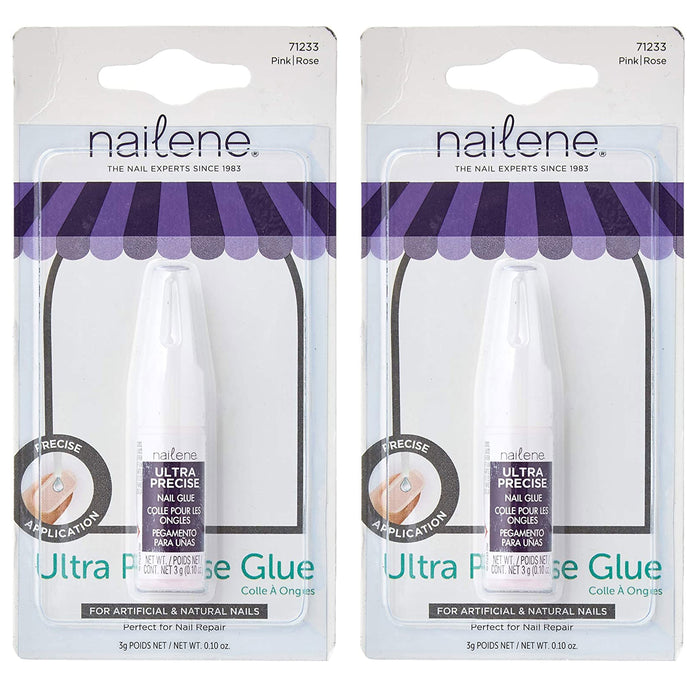 2 Professional Nail Glue Precise Acrylic Natural Nails Artificial Manicure Tips