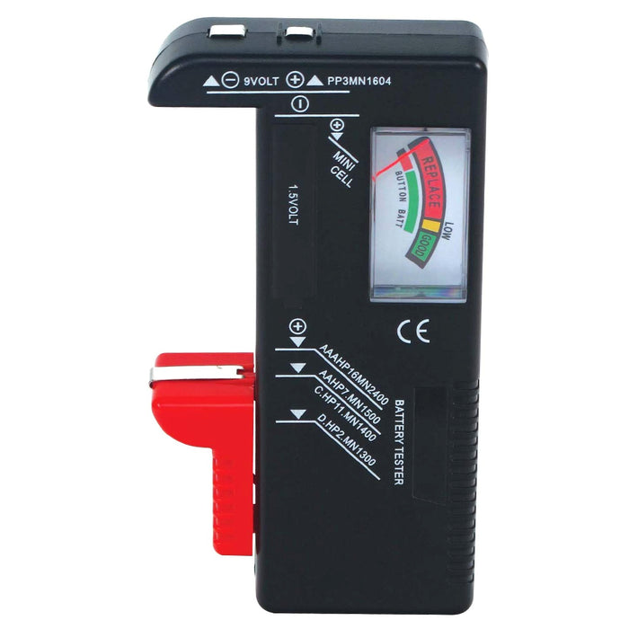 Accurate Universal Battery Tester Load Checker AA AAA 9V C D Power Portable Load