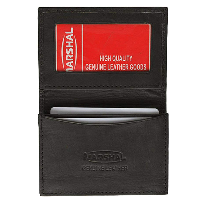 Slim Thin Leather Credit Card Id Mini Wallet Holder Bifold Driver's License Safe