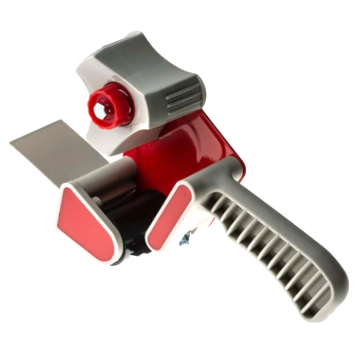 Heavy Duty Packing Tape Gun Dispenser 2 Rolls Box Packaging Shipping Hand Held