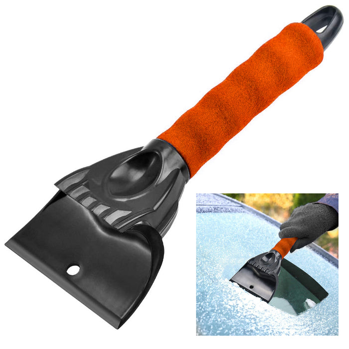 2 Pc Snow Ice Scraper Car Windshield Window Foam Handle Heavy Duty Frost Remover