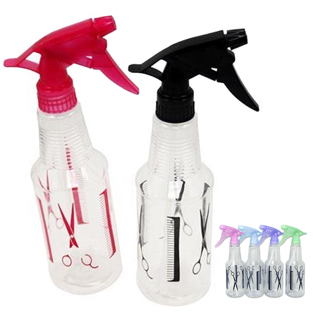 2 Plastic Spray Bottle 16 Oz Mist Flower Sprayer Hair Salon Tool Haird —  AllTopBargains