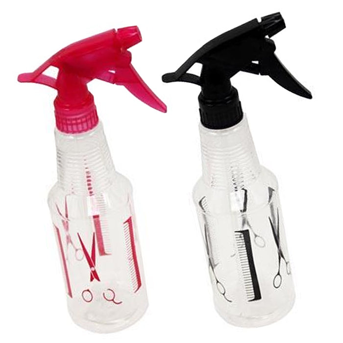 4 PC Plastic Spray Bottles Hair Sprayer Mist Barber Water Tool Hairdressing 16oz