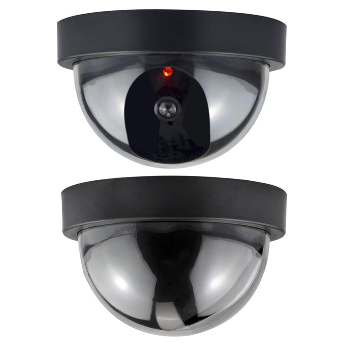 Fake Dome Dummy Fake Surveillance Security Camera Motion Blink Flashing Light !