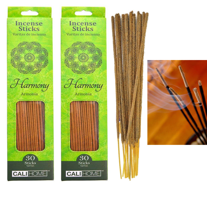 60 Aroma Therapy Harmony Incense Sticks Burning Fragrance Concentrated Scents