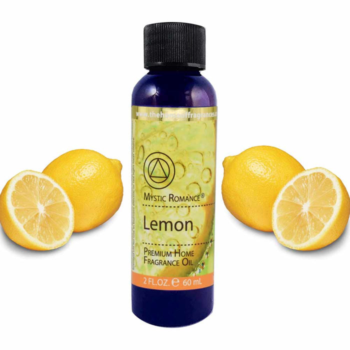 1 Lemon Citrus Scent Aroma Therapy Oil Home Fragrance Air Diffuser Burner 2oz