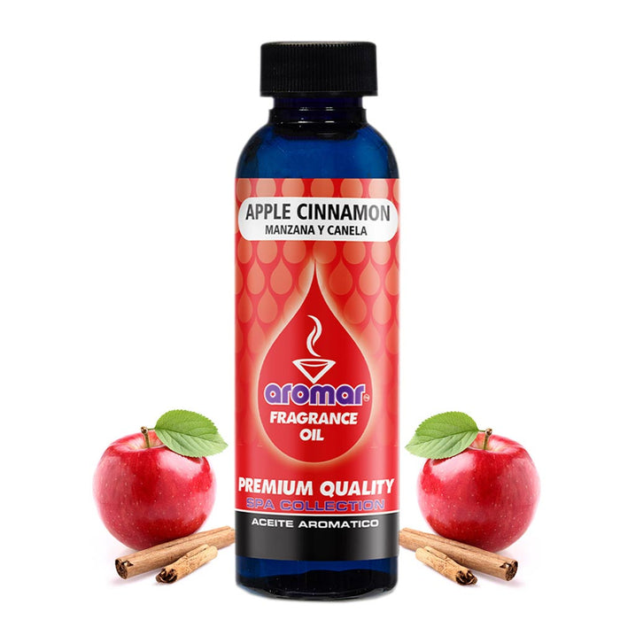 Apple Cinnamon Fragrance Oil Aromatic Scent Aromatherapy Air Diffuser Burner 2oz