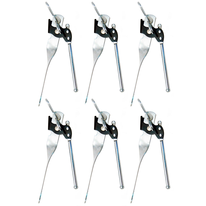 6 X New Heavy Duty Stainless Steel Can Bottle Jar Lid Opener Manual Kitchen Tool