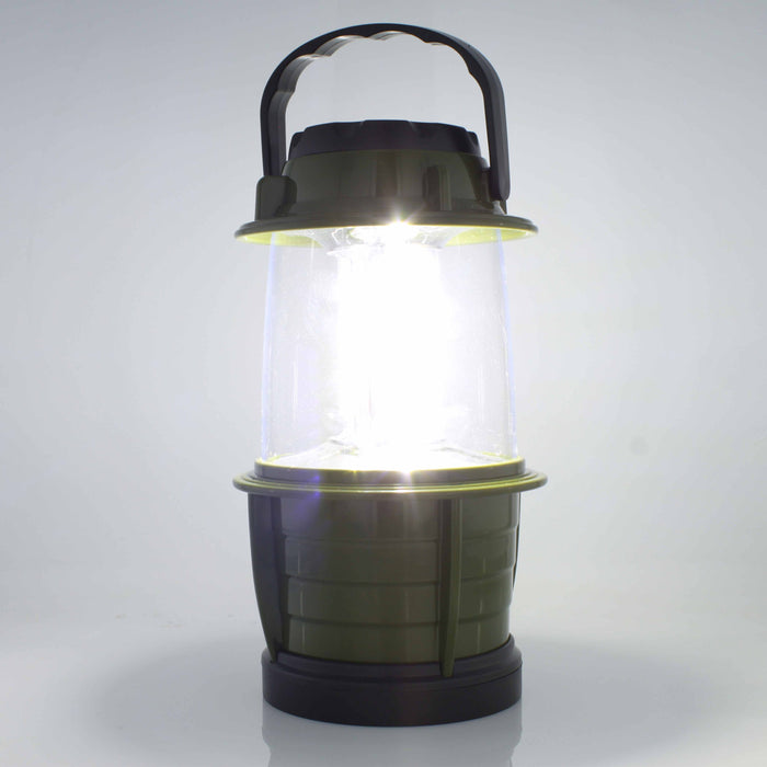 1 Lantern COB LED Light Lamp Dimmer Portable Camping Emergency Outdoor 450 Lumen