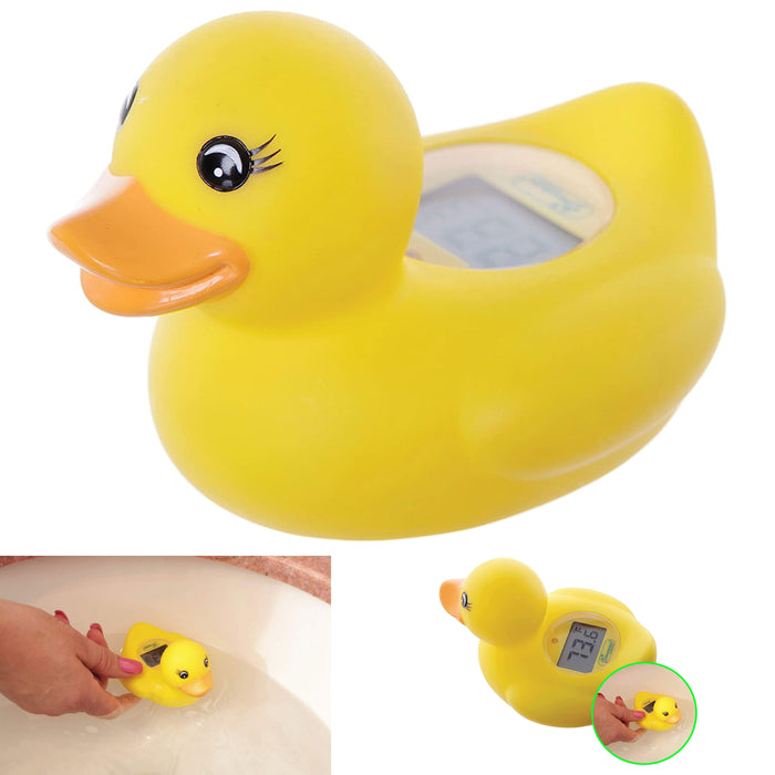 1 Pc Rubber Ducky Baby Room Thermometer Bath Tub Nursery Temperature Safety Duck