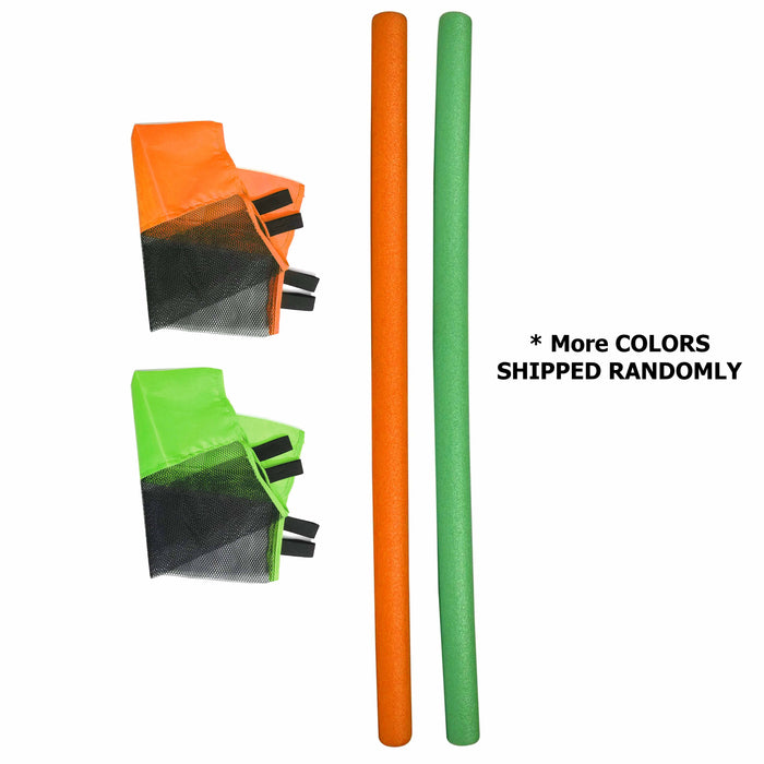 4X Swimming Pool Lounge Water Hammock Raft Float Foam Noodles Chair Harness 48"