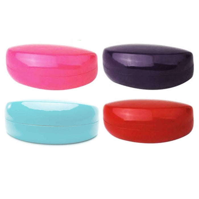 1 Pc Sunglasses Eyeglasses Hard Case Clam Shell Large Eye Glasses Holder Travel