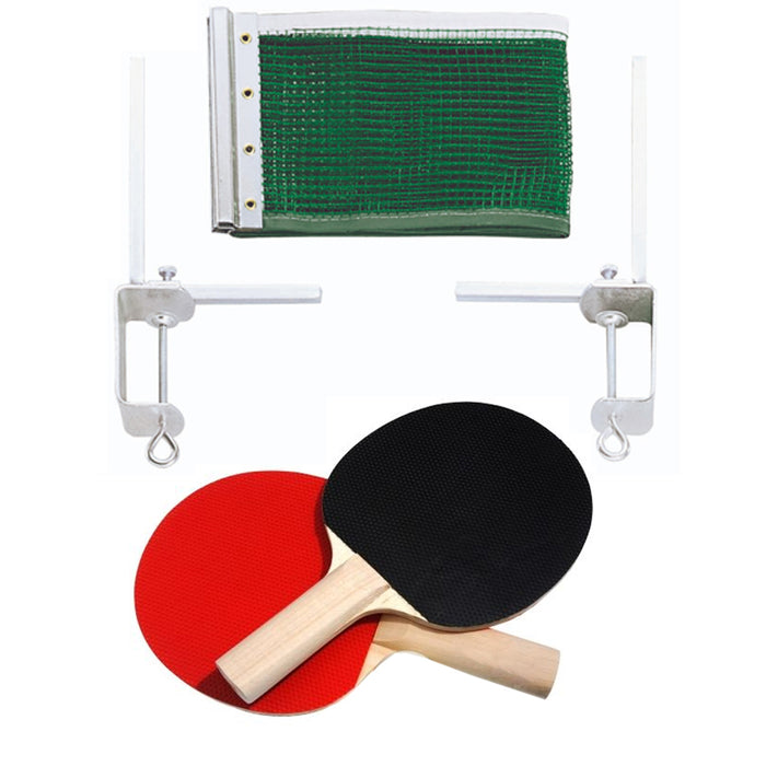 5pc Ping Pong Net Post Paddle Set Table Tennis Replacement Indoor Sports Games