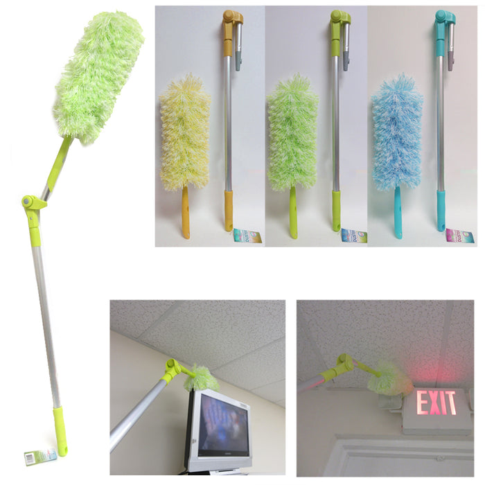 Microfiber Ceiling Fan Duster Extendable 21" - 66" Cleaning Wash Home Car Office