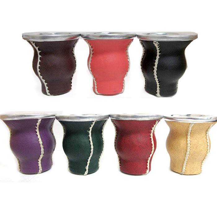 Argentina Mate Gourd Tea Glass Cup Thick Bombilla Straw Diet Drink Kit Set 6446